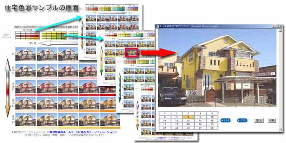 �l�b�g�h���X���y�C���g��Z��̃J���[�T���v���