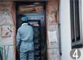 木部玄関ドアの補修と塗装作業4
